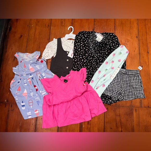 Jessica Simpson Other - Girls 7/8 NWT 6 piece bundle Old Navy Jessica Simpson Japna Cat & Jack dresses